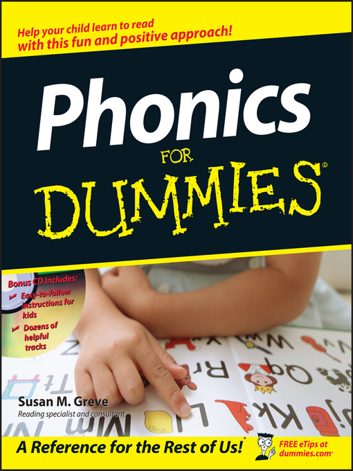 Title details for Phonics for Dummies by Susan M. Greve - Wait list